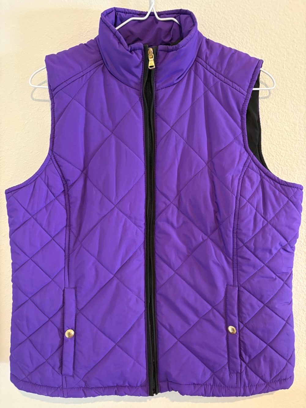 Polo Ralph Lauren Purple Quilted Sleeveless Vest NWOT! - Picture 2 of 11